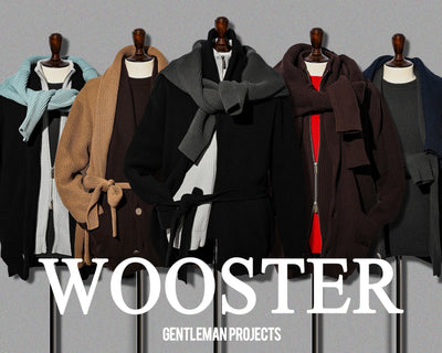 長年使える都会派ニット「WOOSTER」が秘める3の魅力とは？