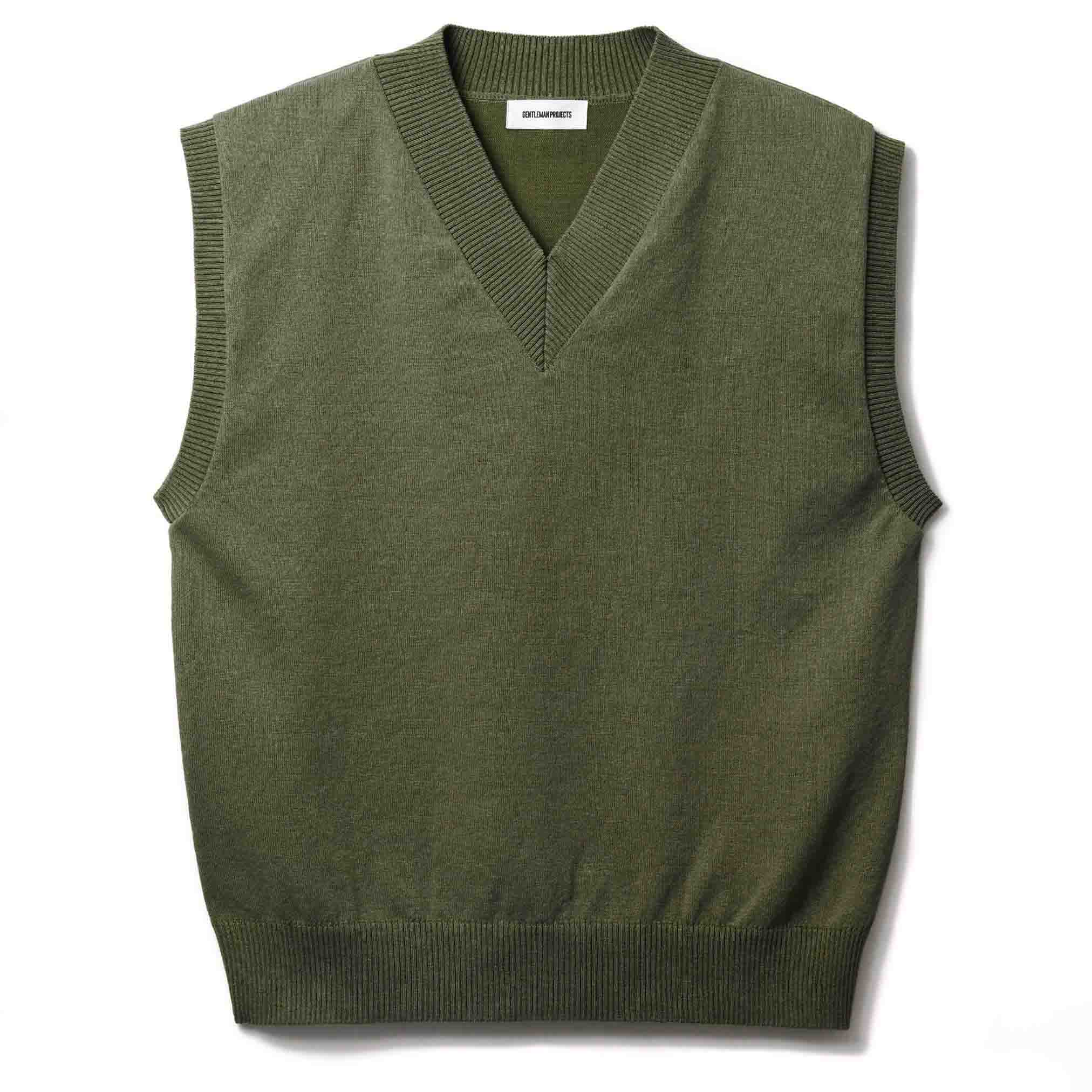 Ajwain HAND KNIT cotton vest ニット ベスト Ajwain HAND KNIT cotton vest ニット ベスト - メルカリ