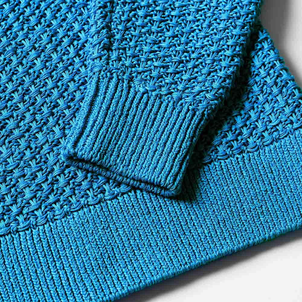 「SUKHNA TURQUOISE(スクナ ターコイズ)」袖　ディテール