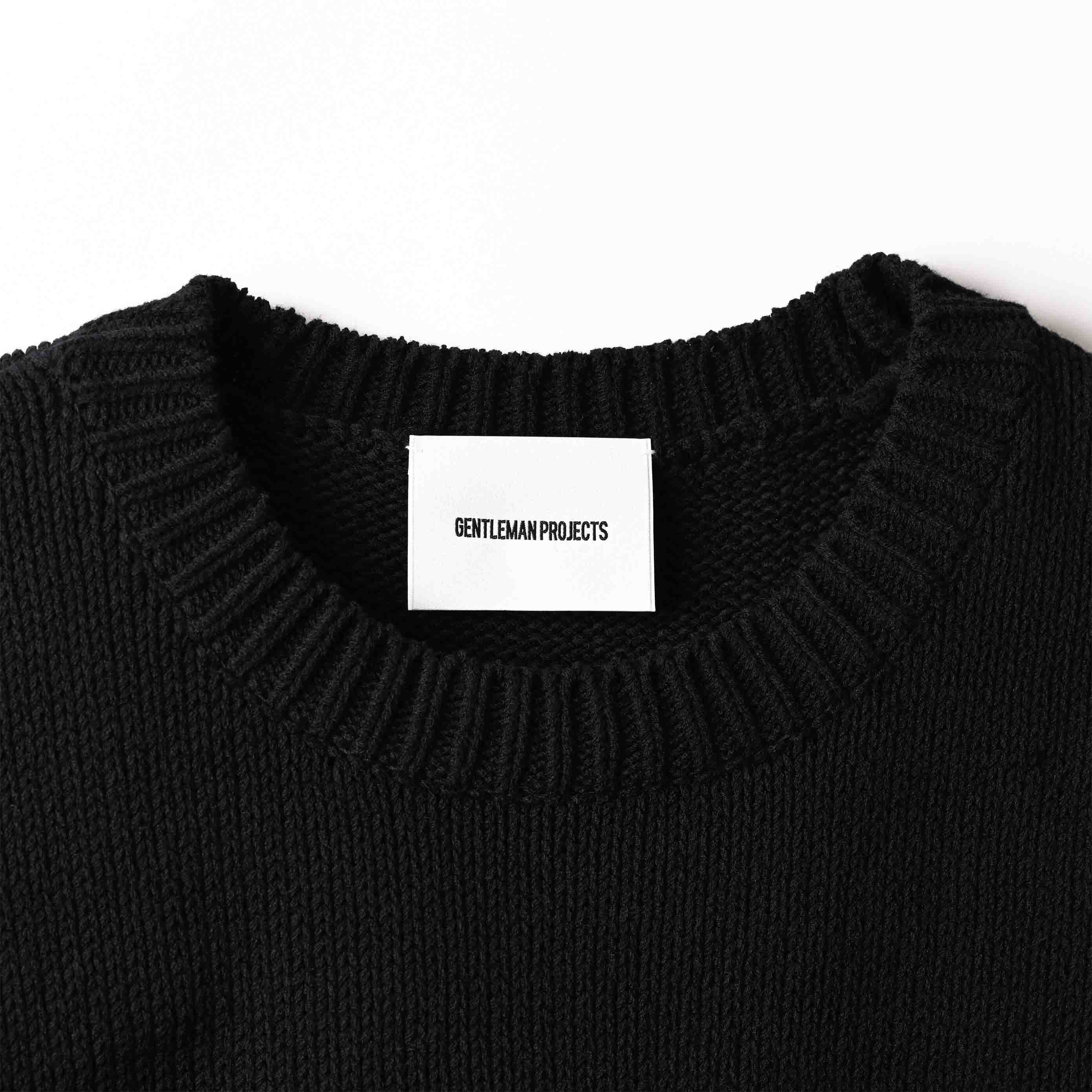 Gentleman Projects Gentleman Projects ニット ブラック M
