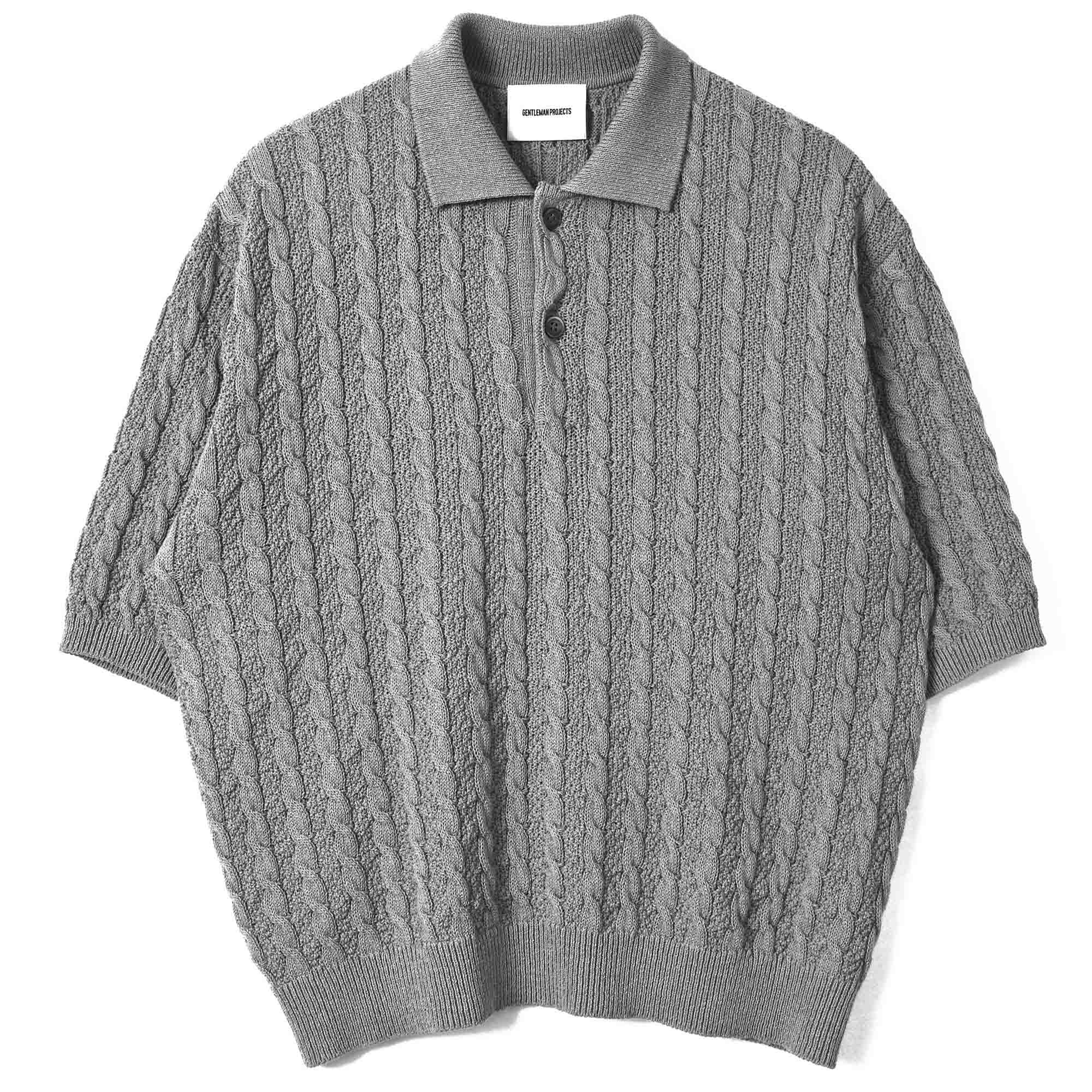 ケーブル鹿の子ニットポロ「CARTER」 – GENTLEMAN PROJECTS