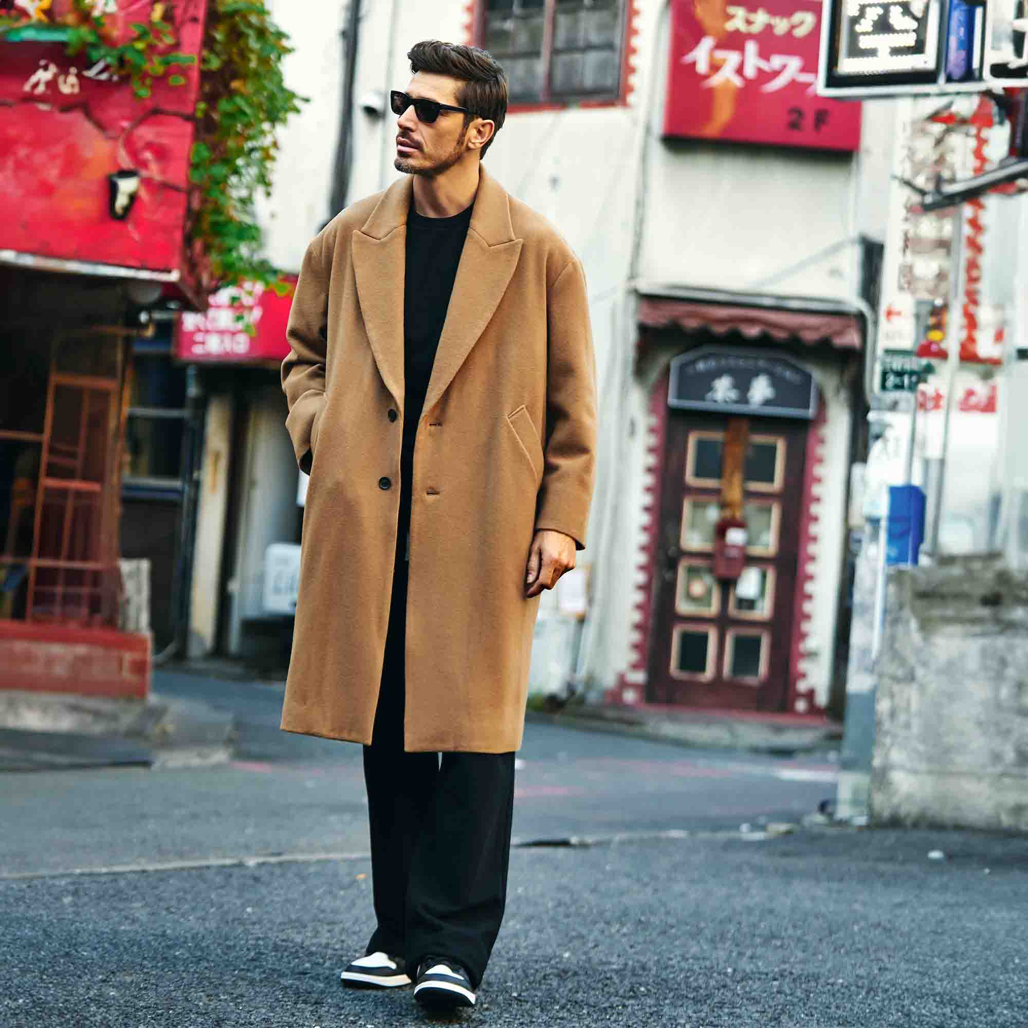 ロングチェスターコート「SHANKS TOKYO(シャンクス トーキョー