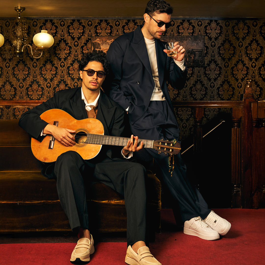 Easy wide slacks "ALIBI"