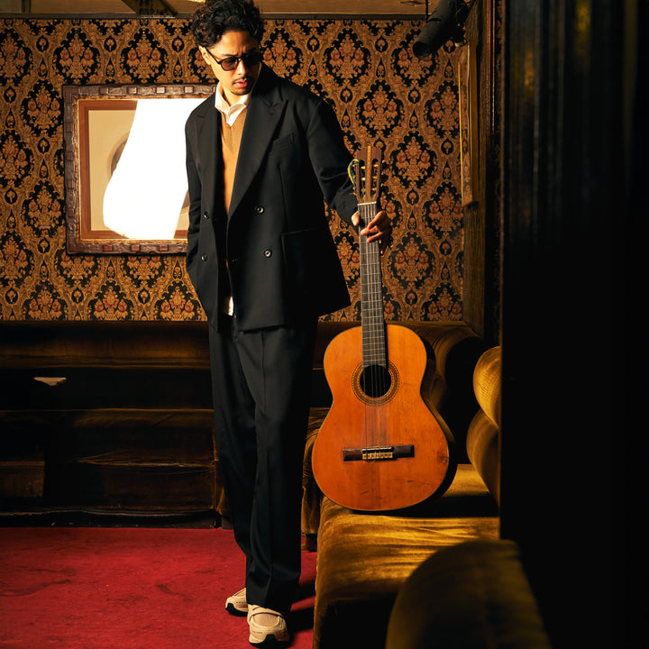 Easy wide slacks "ALIBI"