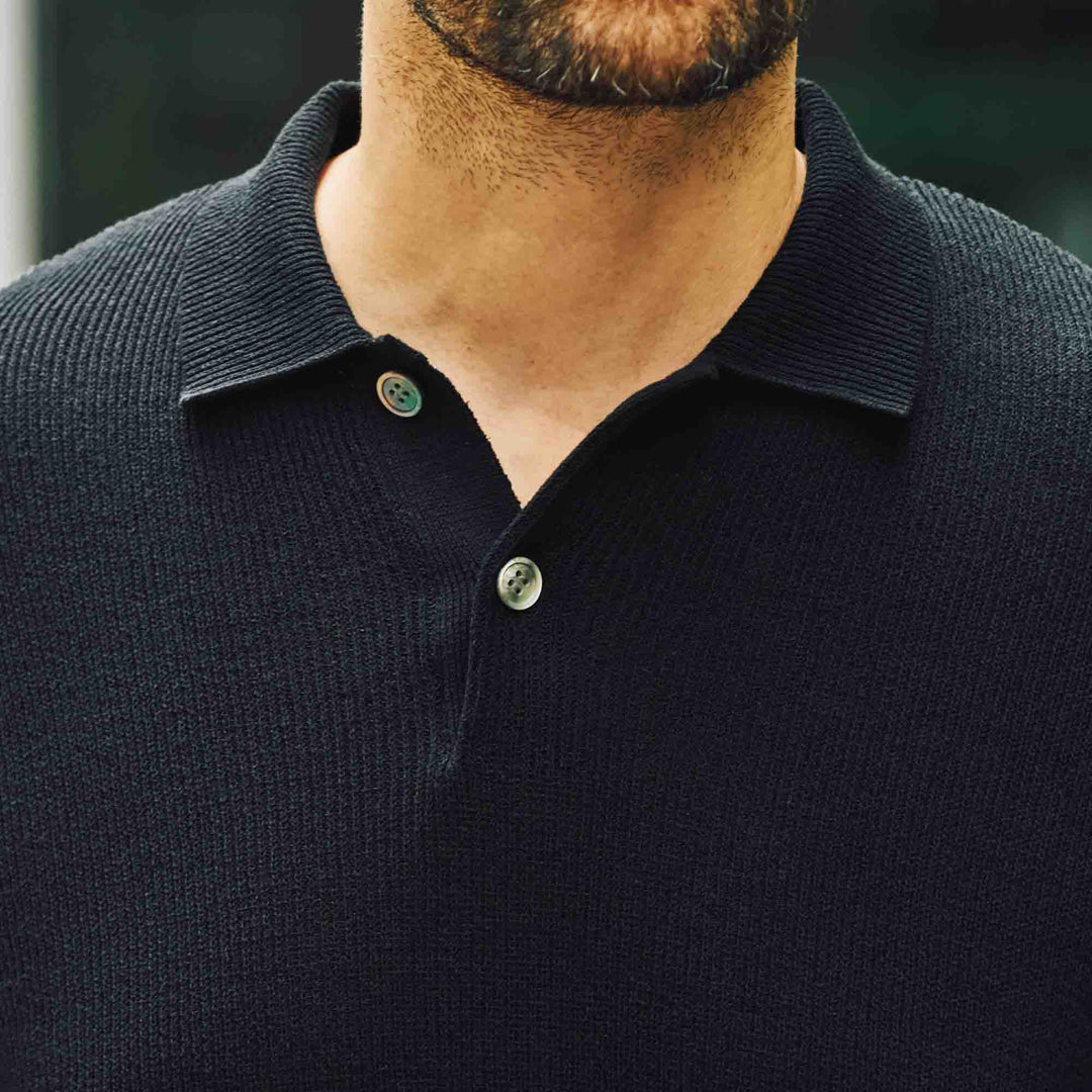 都会派モダンニット「DRY WOOSTER POLO」