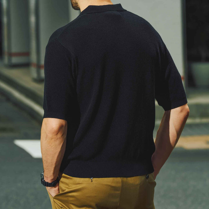 都会派モダンニット「DRY WOOSTER POLO」