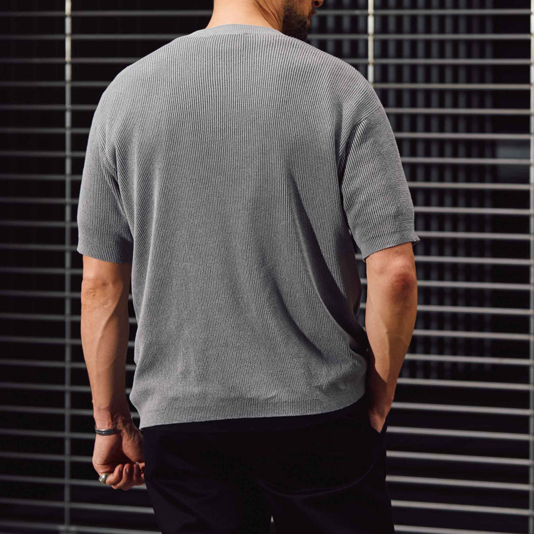 都会派モダンニット「DRY WOOSTER TEE」