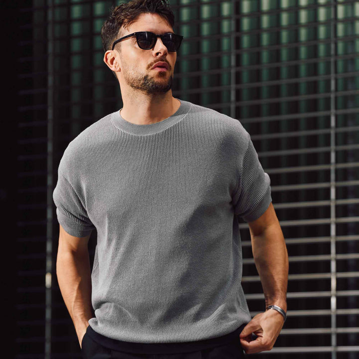 都会派モダンニット「DRY WOOSTER TEE」