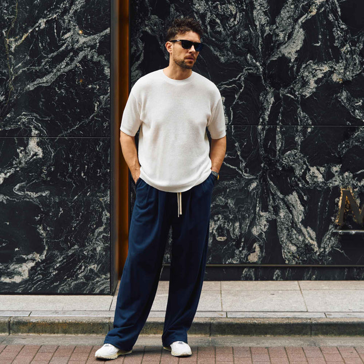 都会派モダンニット「DRY WOOSTER TEE」