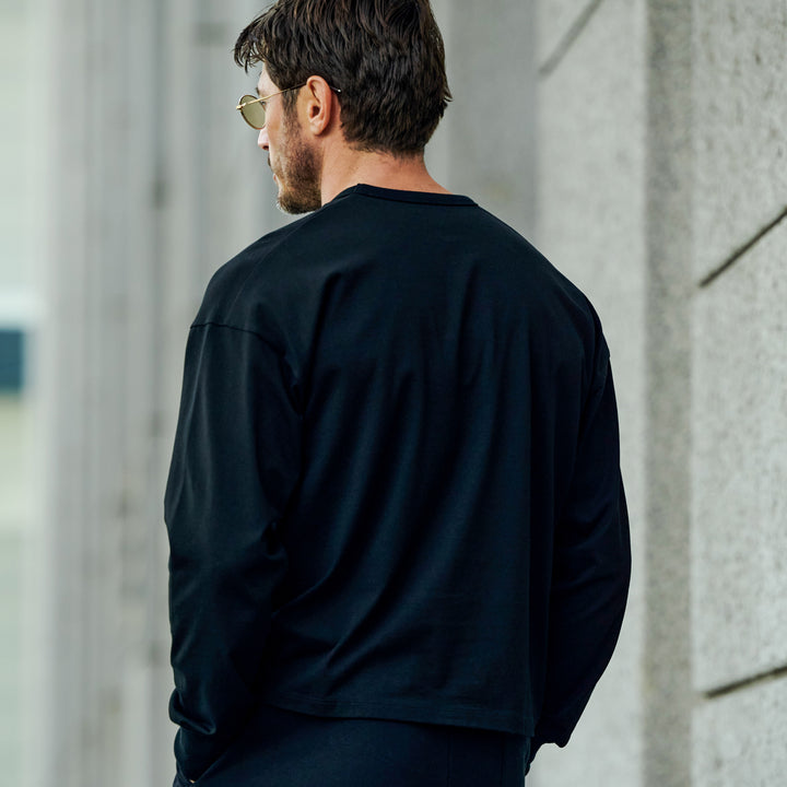 Sweat-Silhouette Tee "ENZO"