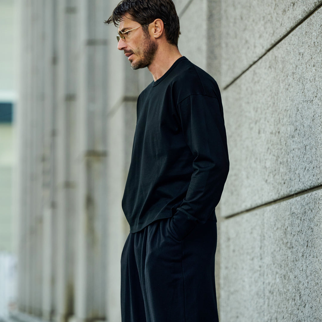 Sweat-Silhouette Tee "ENZO"