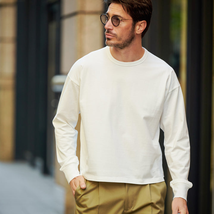 Sweat-Silhouette Tee "ENZO"