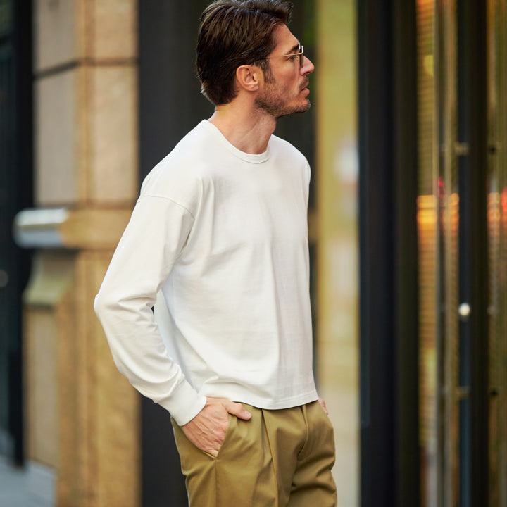 Sweat-Silhouette Tee "ENZO"