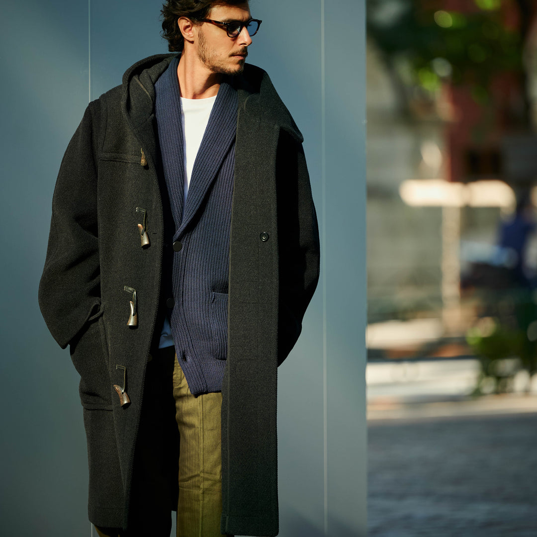 俺たち”の都会派モダンニット「THE WOOSTER CARDIGAN(ザ
