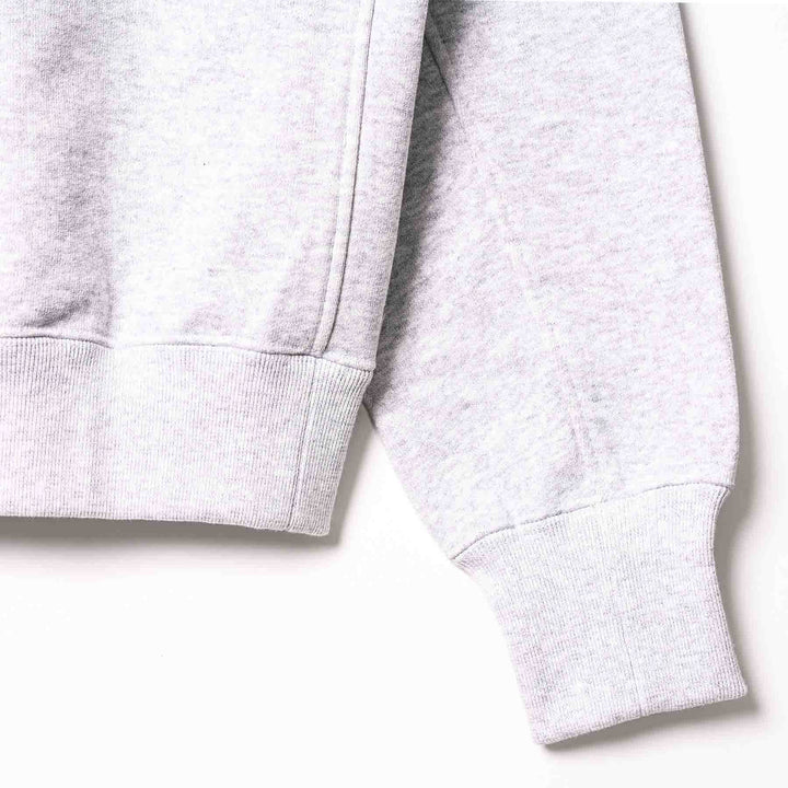 GSC「04 SWEATSHIRT」グレー　袖　ディテール