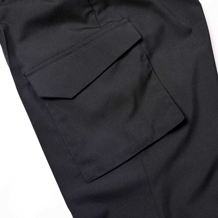 カーゴスラックス「LIBRA CARGO No.4(リブラ カーゴ No.4)」ブラック　サイドポケット　ディテール