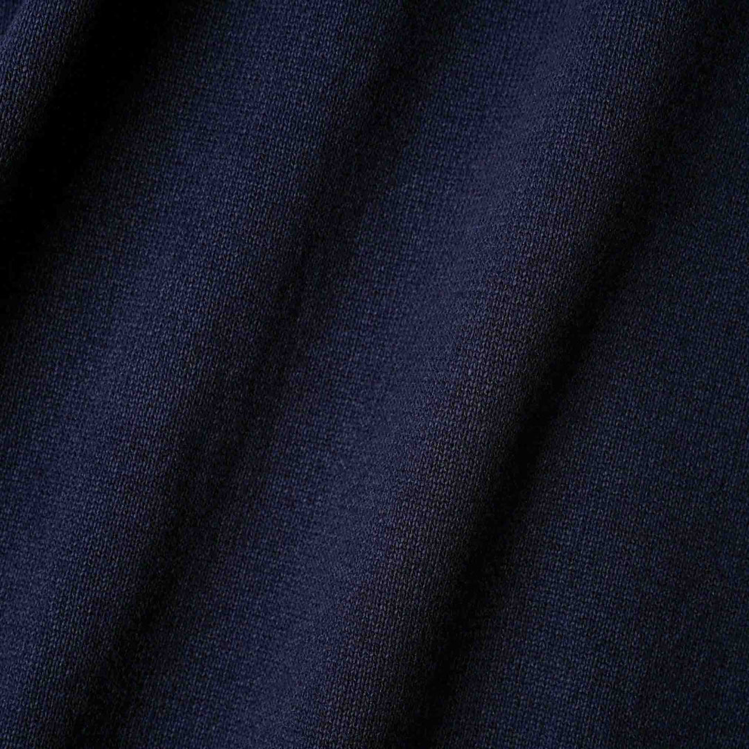 和紙コットンニットベスト「WILLY(ウィリー)」生地ディテール