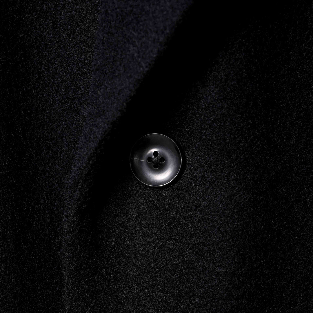 ロングチェスターコート「SHANKS TOKYO(シャンクス トーキョー)」ボタン　ディテール