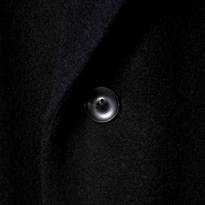 ロングチェスターコート「SHANKS TOKYO(シャンクス トーキョー)」ボタン　ディテール