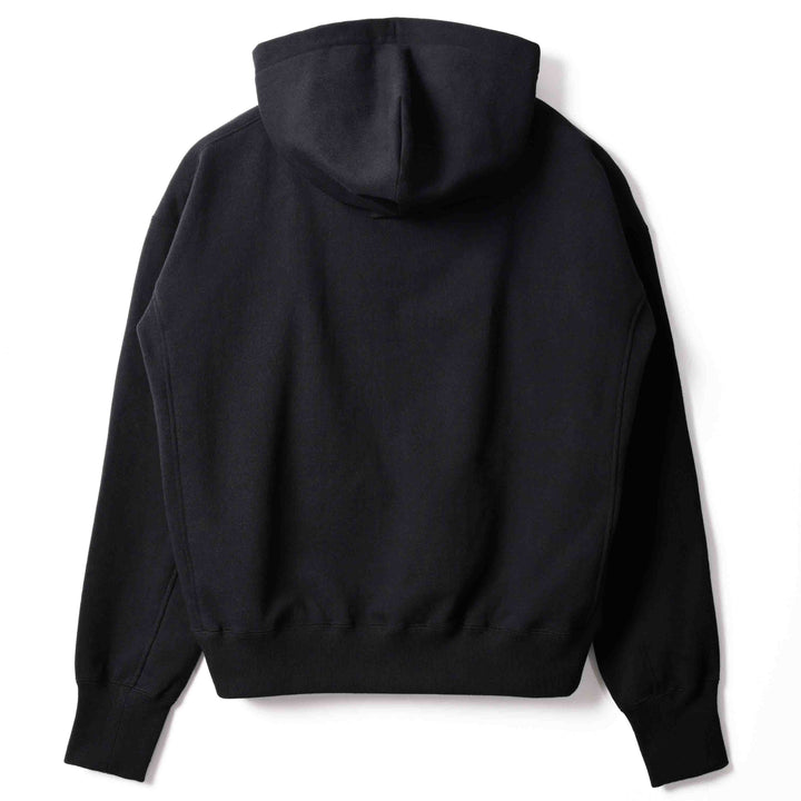 GSC「01 ZIP HOODIE」ブラック　バック　物カット