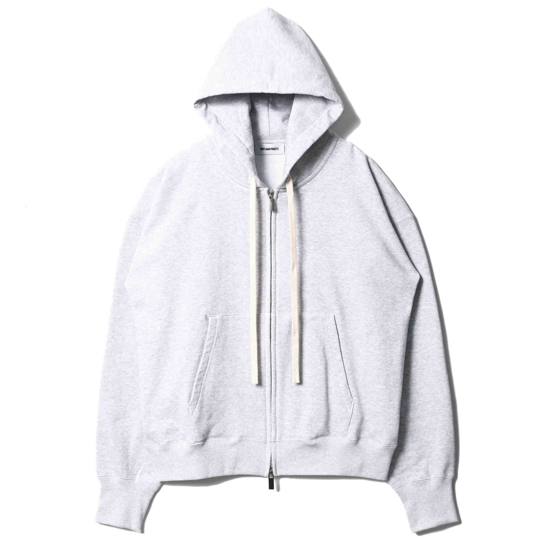 GSC「01 ZIP HOODIE」グレー　フロント　物カット