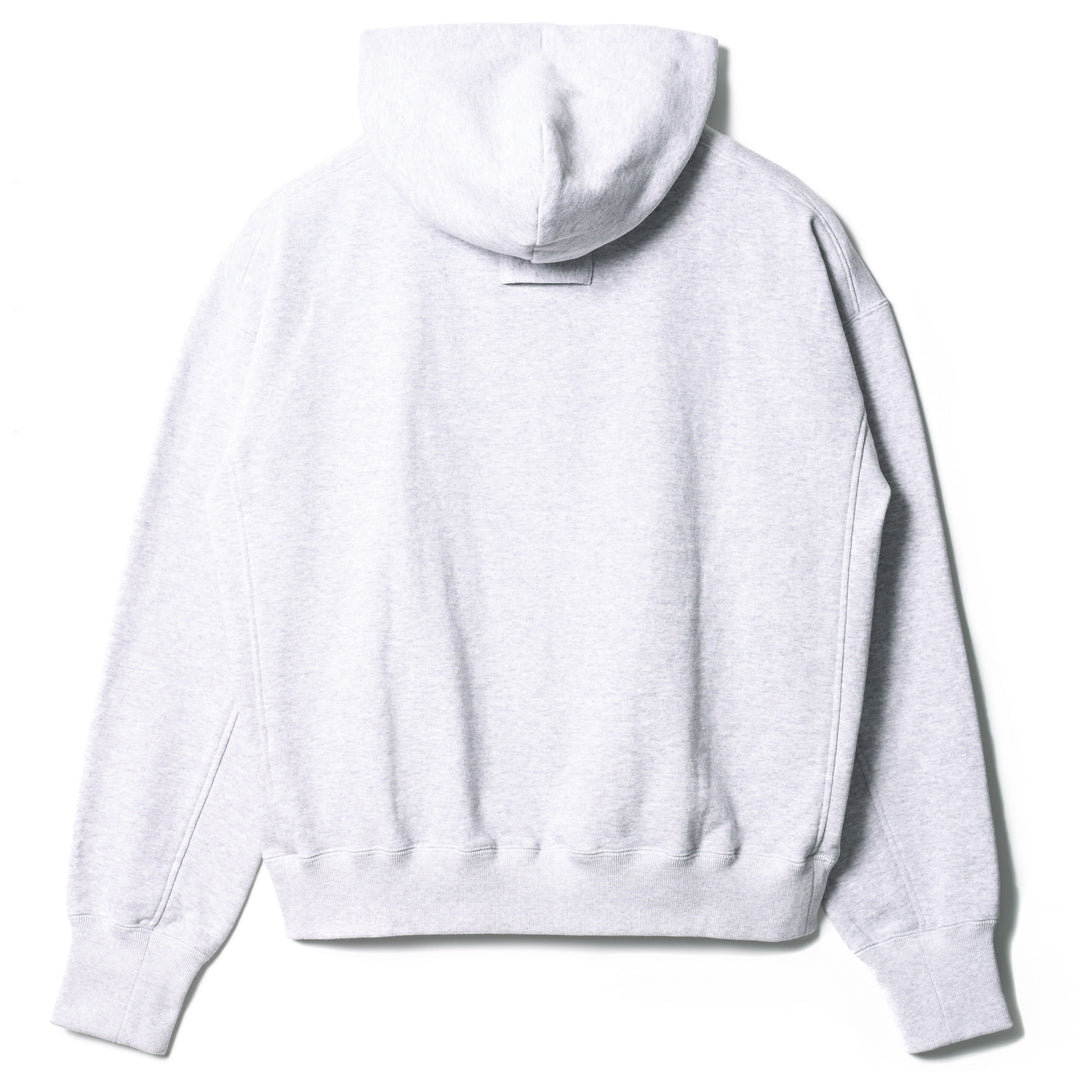 GSC「01 ZIP HOODIE」グレー　バック　物カット