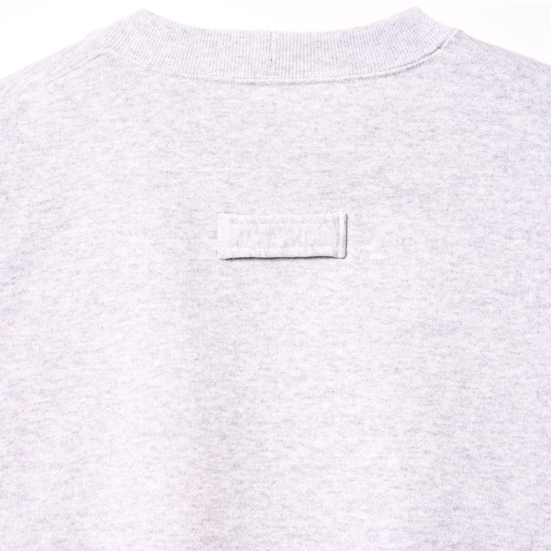 GSC「04 SWEATSHIRT」グレー　バック　ディテールカット