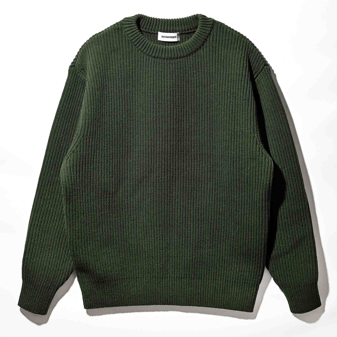 【SAMPLE SALE】“俺たち”の都会派モダンニット「THE WOOSTER SWEATER(ザ ウースター セーター)」