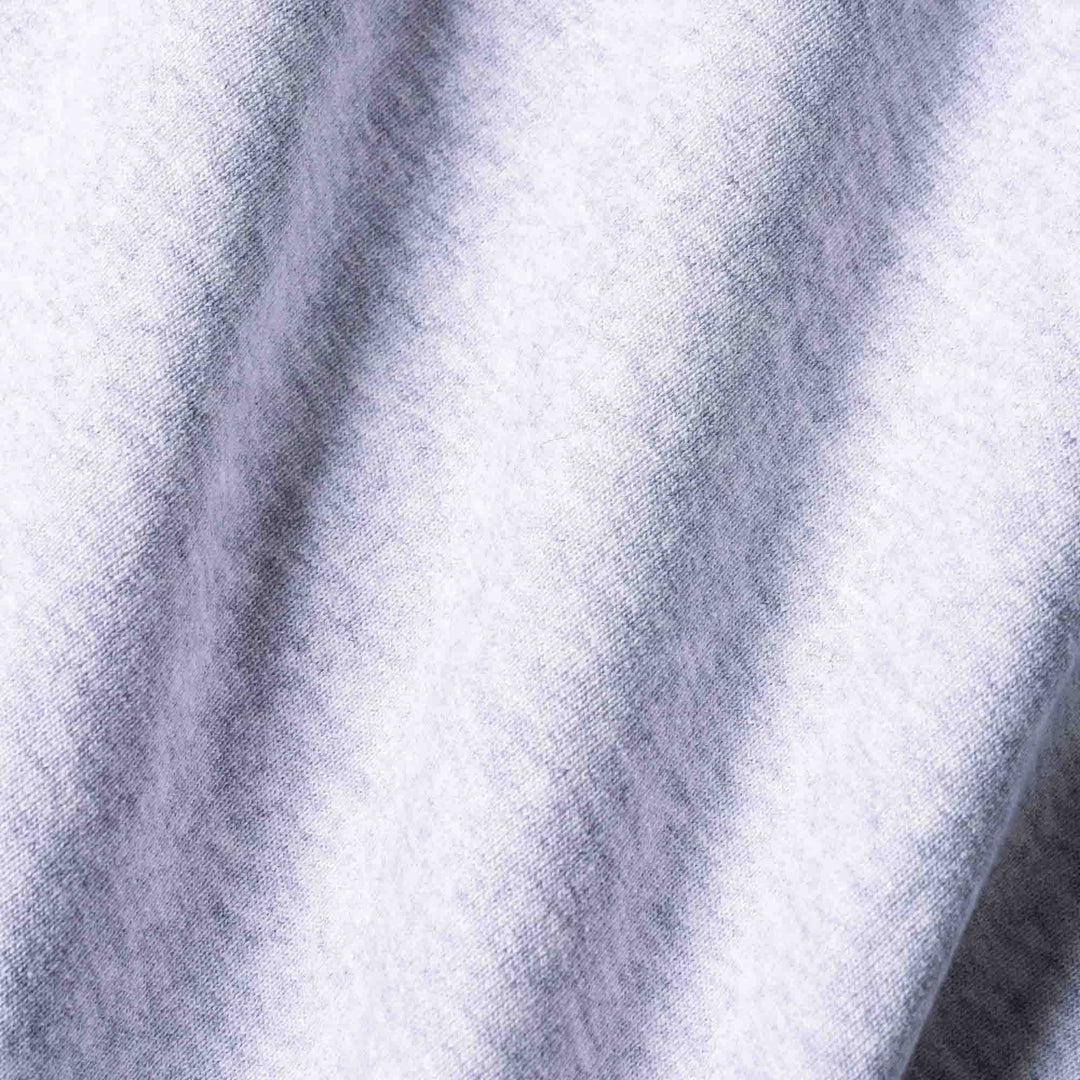 GSC「05 SWEATSHORT」グレー　生地ディテール