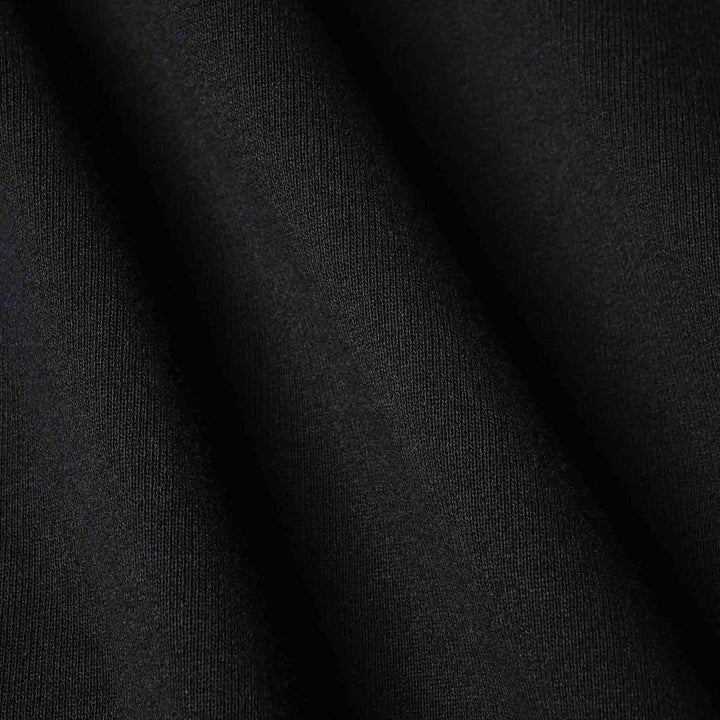 GSC「03 HALF ZIP」ブラック　生地ディテール