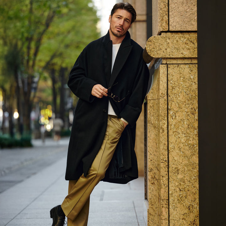 Long Chesterfield coat "SHANKS TOKYO"