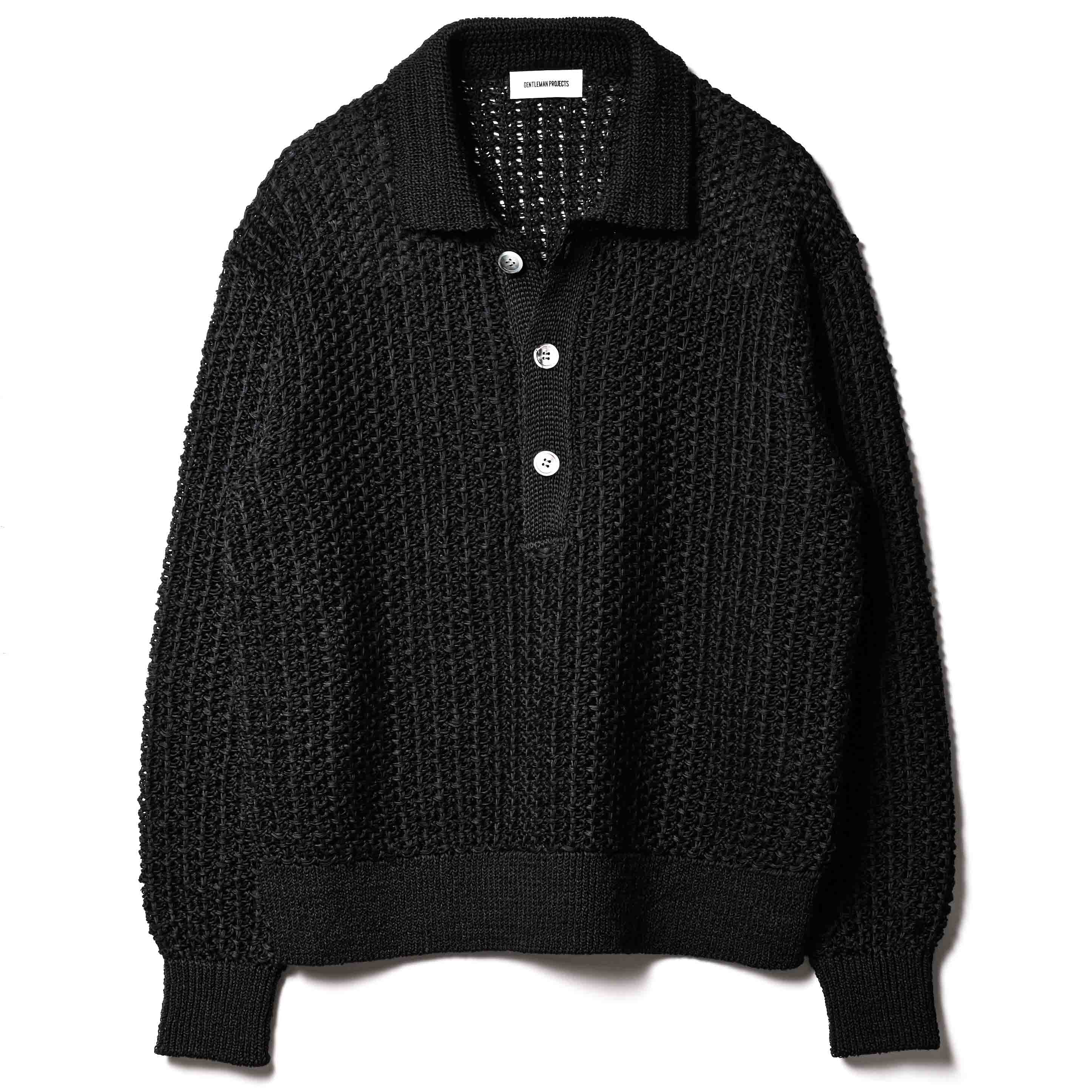 ザク編みニットポロシャツ「SUKHNA(スクナ)」 – GENTLEMAN PROJECTS