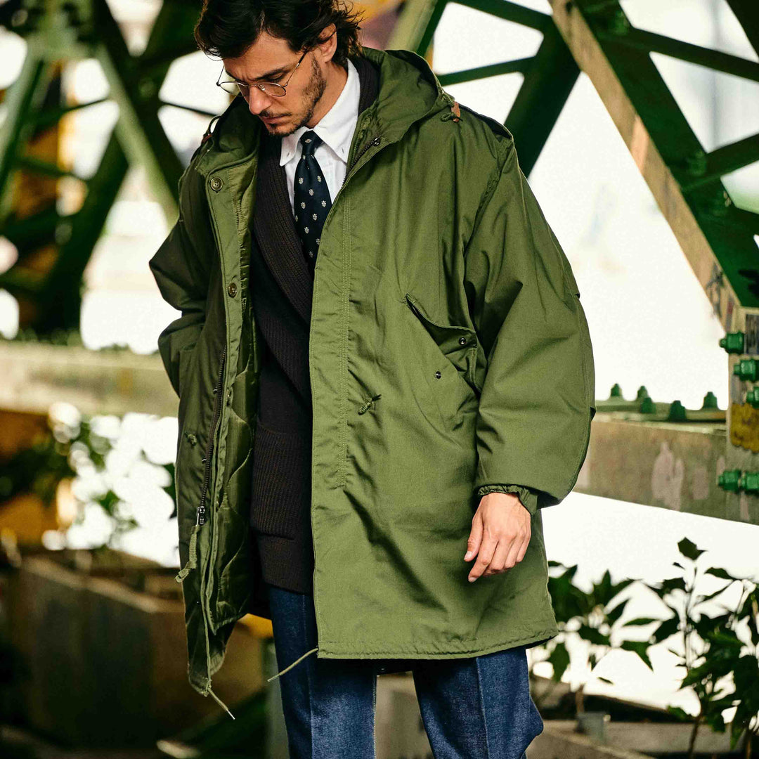 THE WOOSTER CARDIGAN モデル着用カット