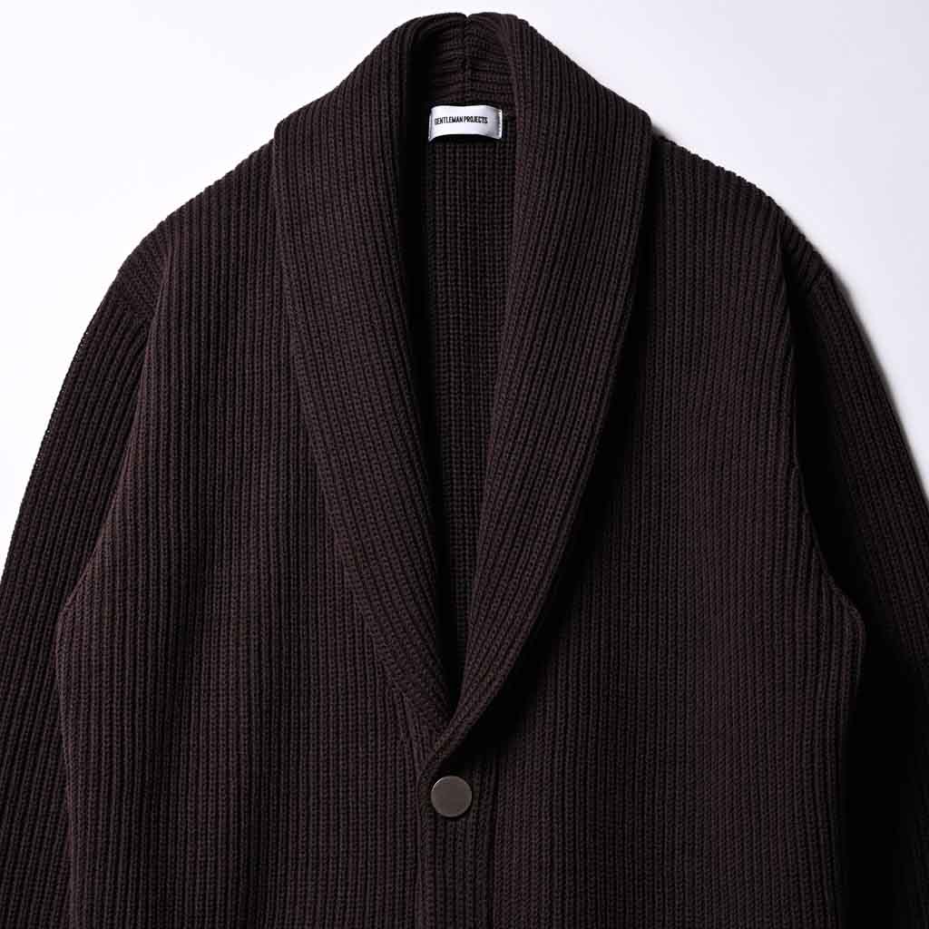 THE WOOSTER CARDIGAN　フロントカット