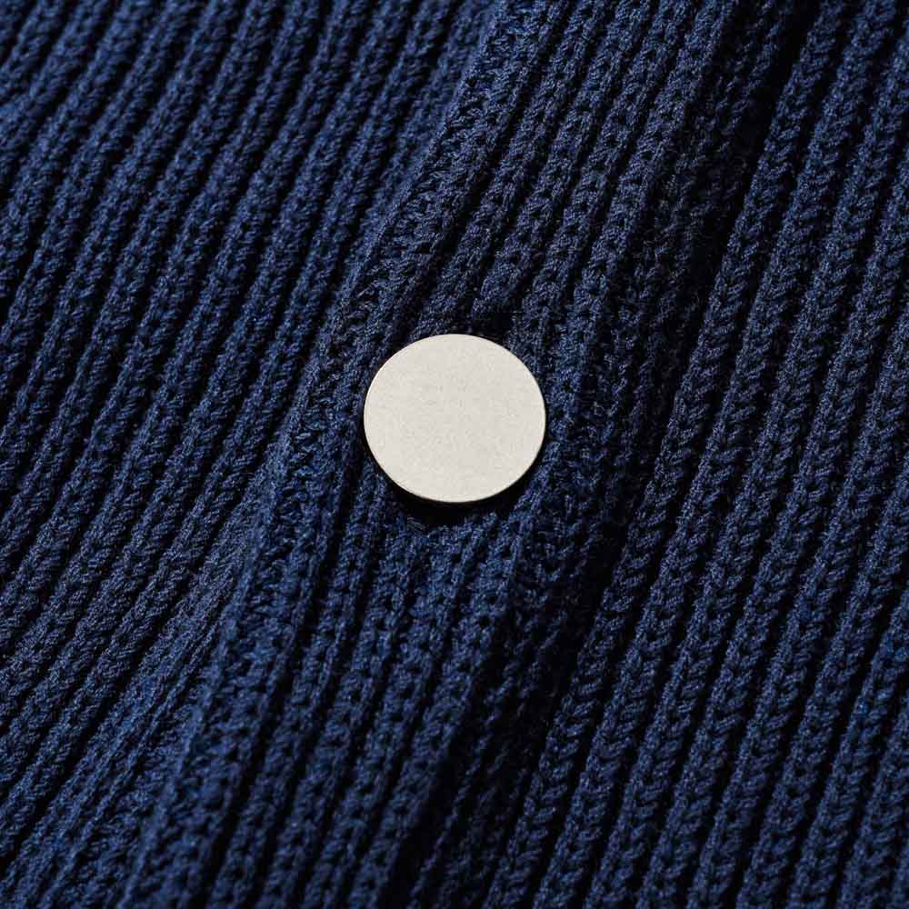 THE WOOSTER CARDIGAN　ボタンディテールカット