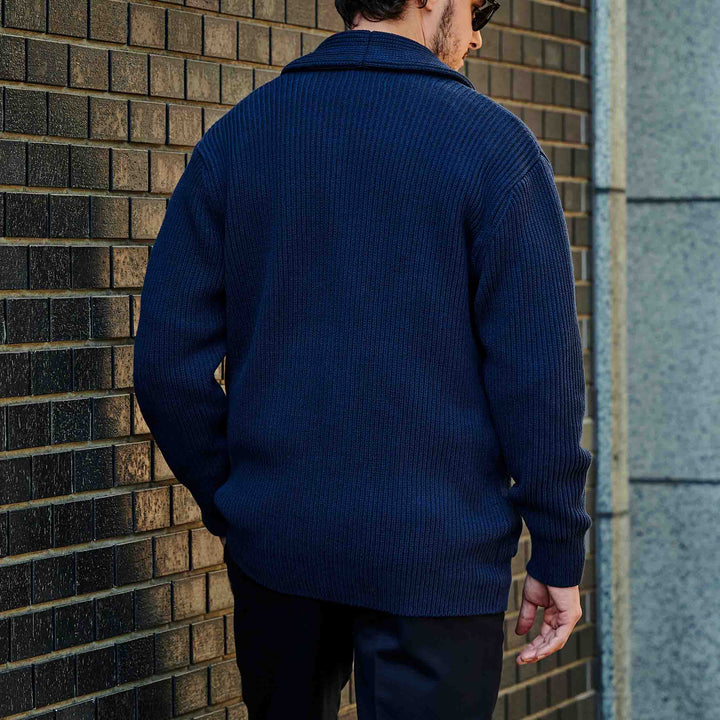 THE WOOSTER CARDIGAN モデル着用カット