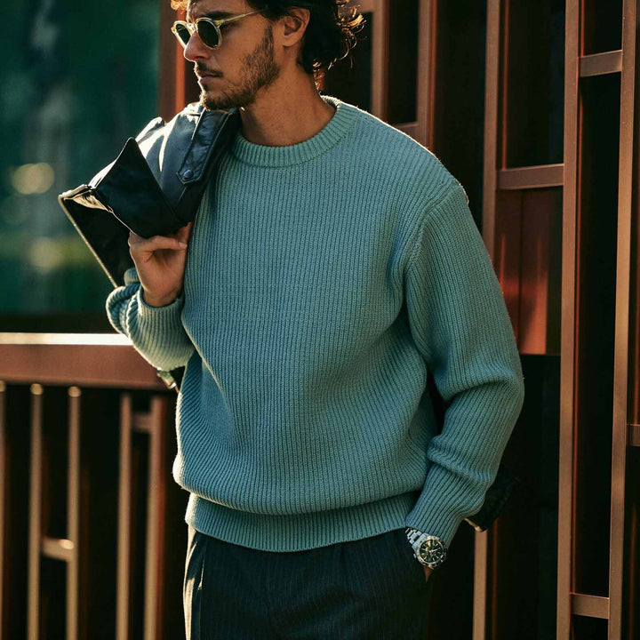 THE WOOSTER SWEATER　モデル着用カット