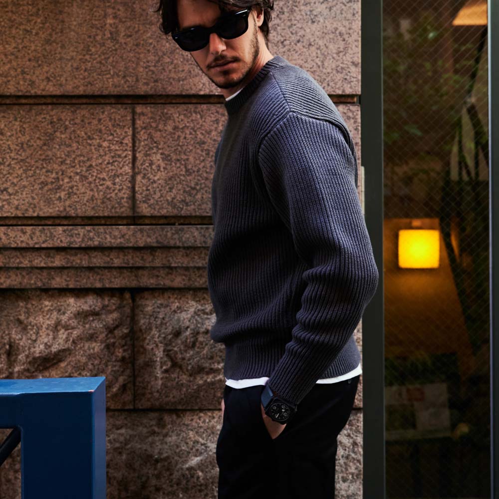 俺たち”の都会派モダンニット「THE WOOSTER SWEATER(ザ ウースター