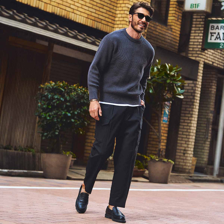 THE WOOSTER SWEATER　モデル着用カット