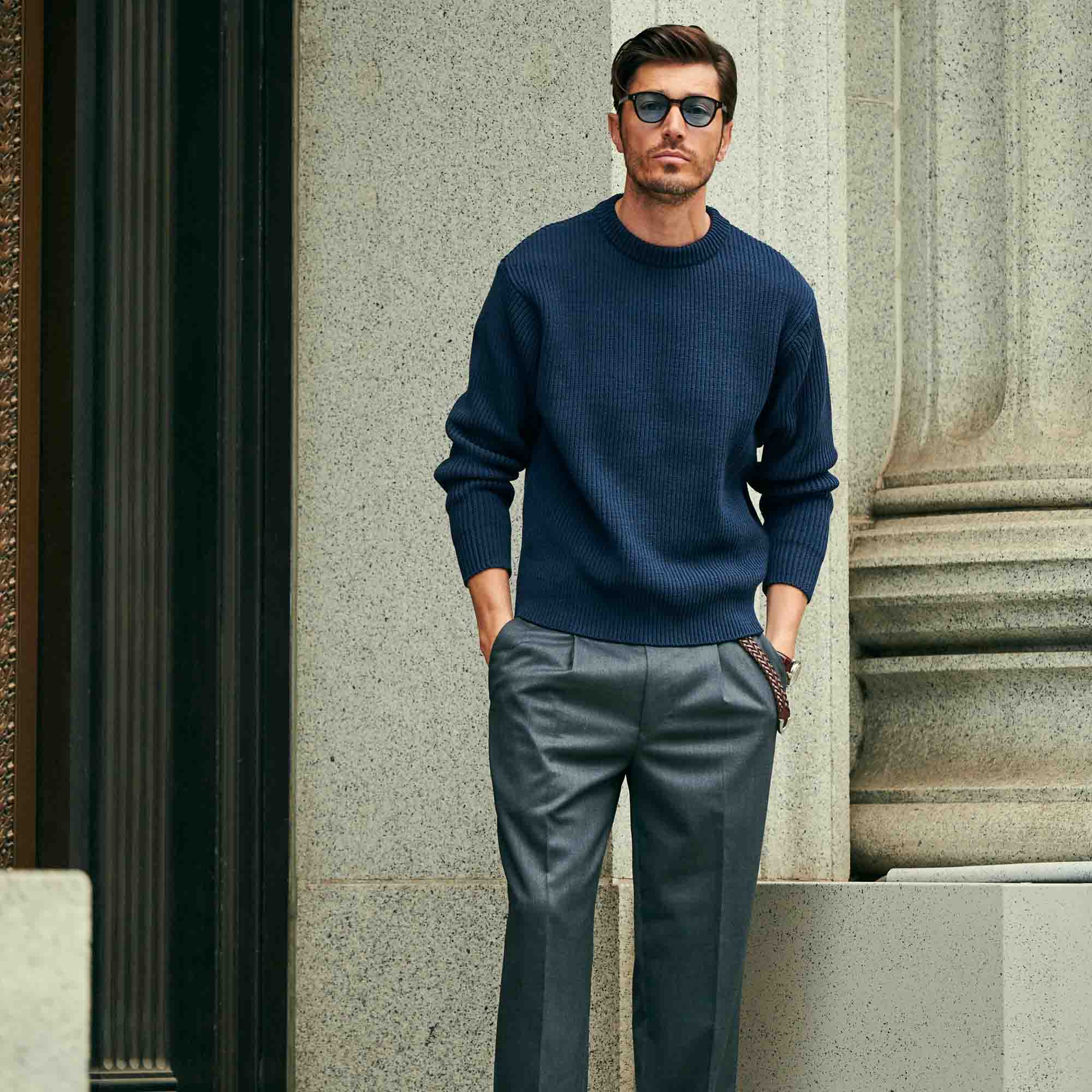 俺たち”の都会派モダンニット「THE WOOSTER SWEATER(ザ ウースター