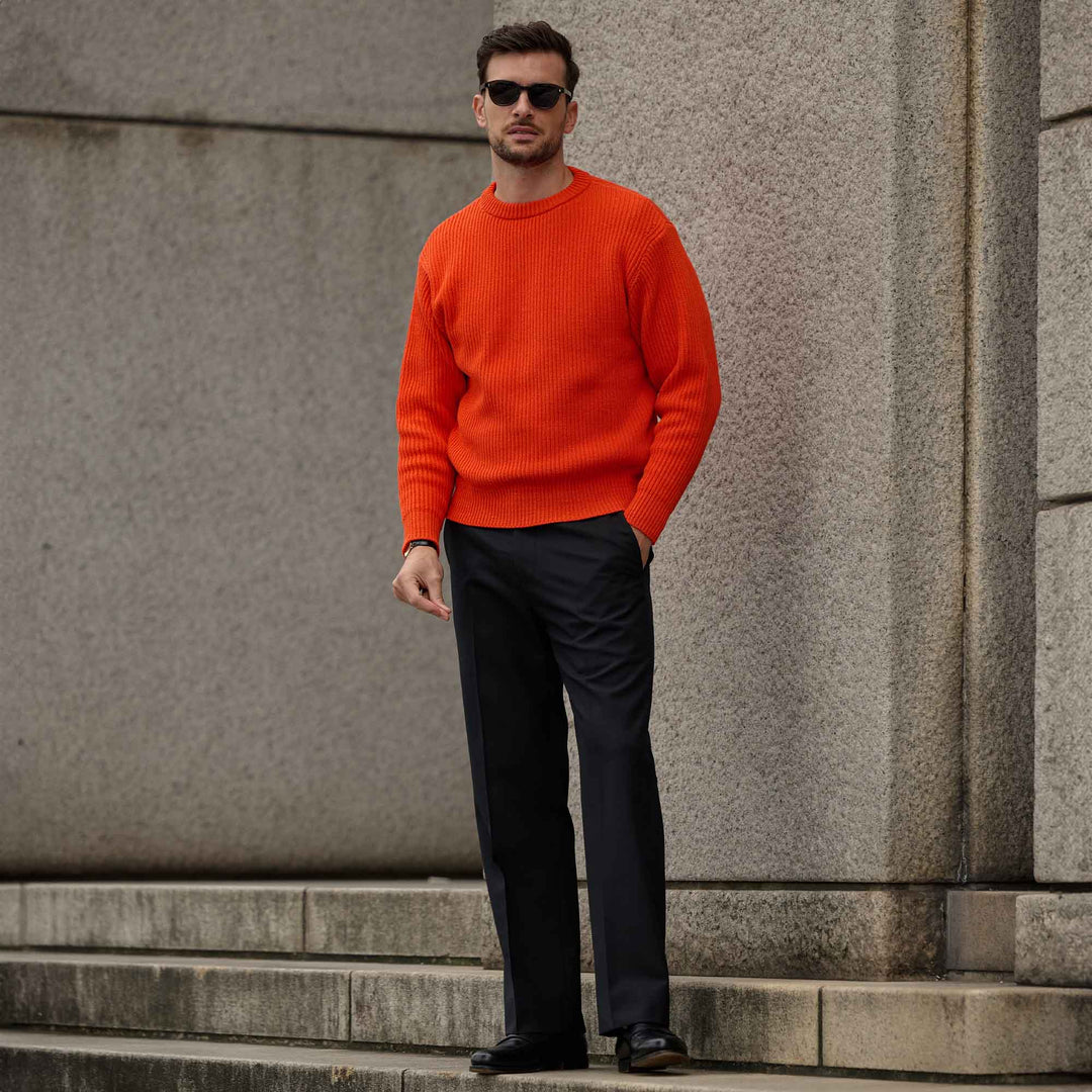 THE WOOSTER SWEATER　モデル着用カット