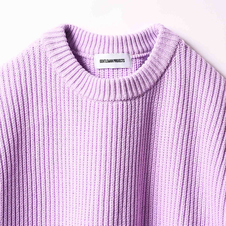 THE WOOSTER SWEATER　首元ディテールカット