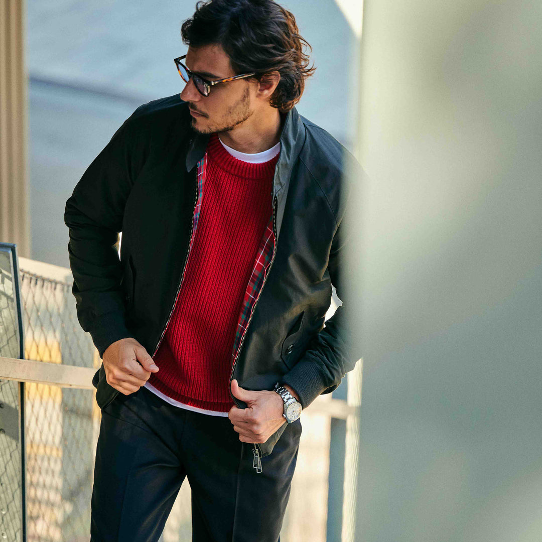 THE WOOSTER SWEATER　モデル着用カット