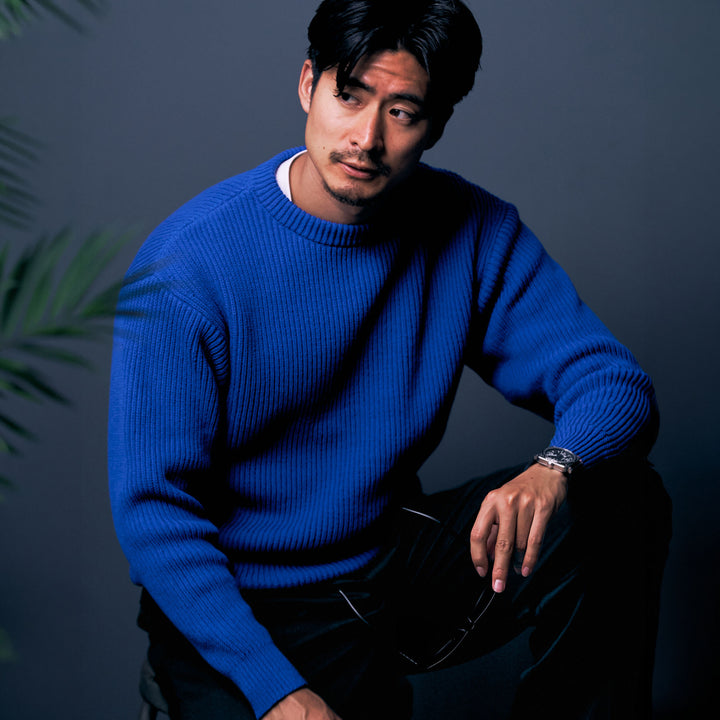 “俺たち”の都会派モダンニット「THE WOOSTER SWEATER(ザ ウースター セーター)」