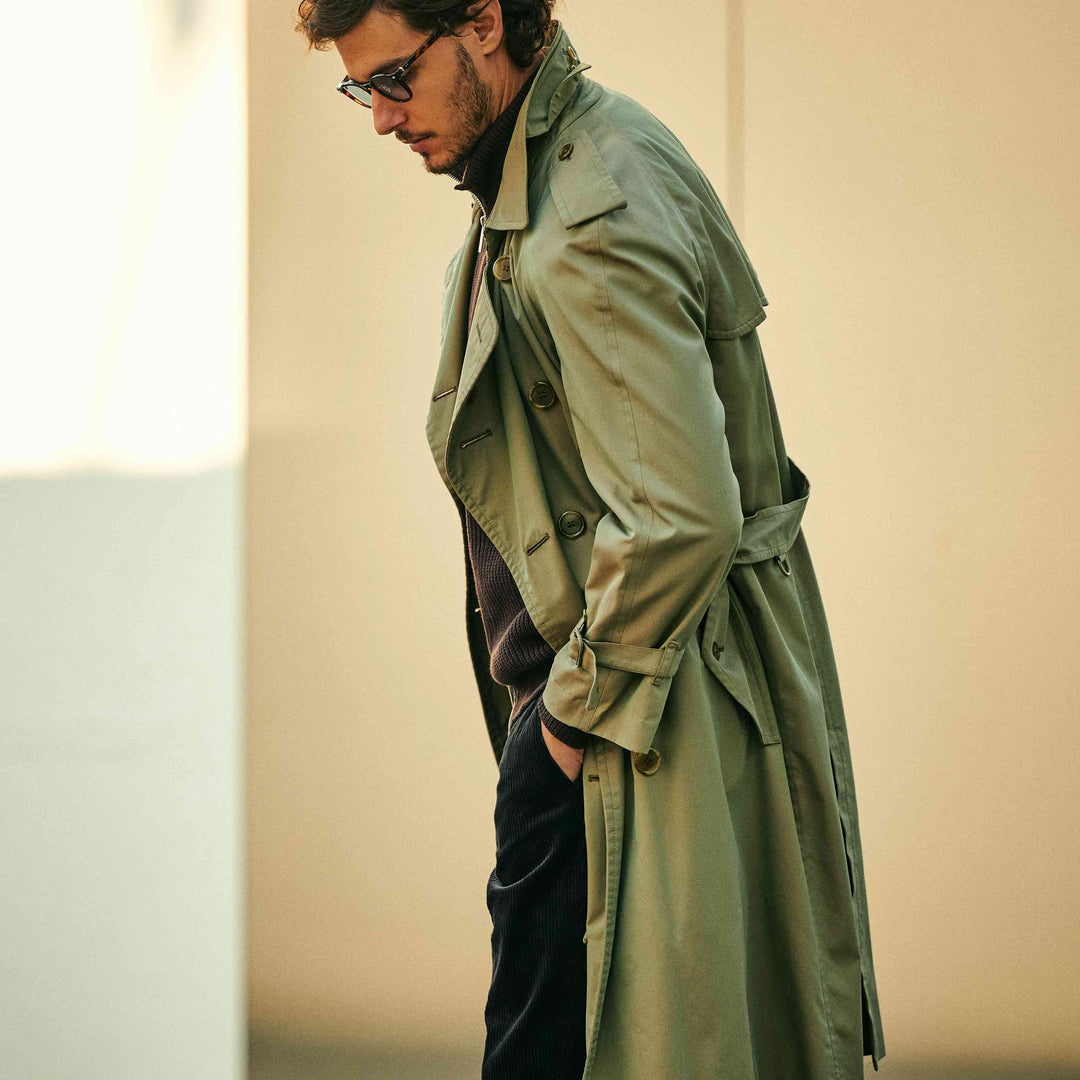 THE WOOSTER DRIVERS KNIT モデル着用カット