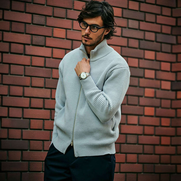 THE WOOSTER DRIVERS KNIT モデル着用カット