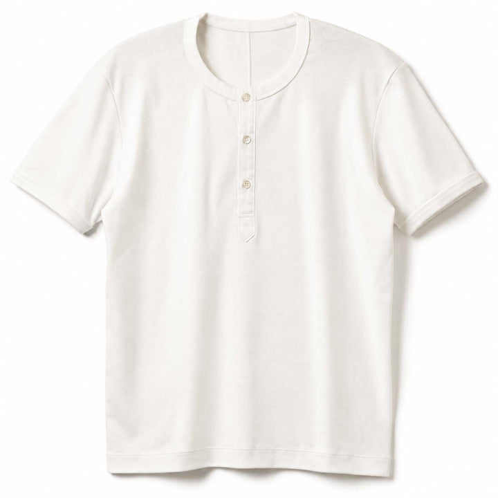 大人ヘンリーネックTシャツ「GAVIN」