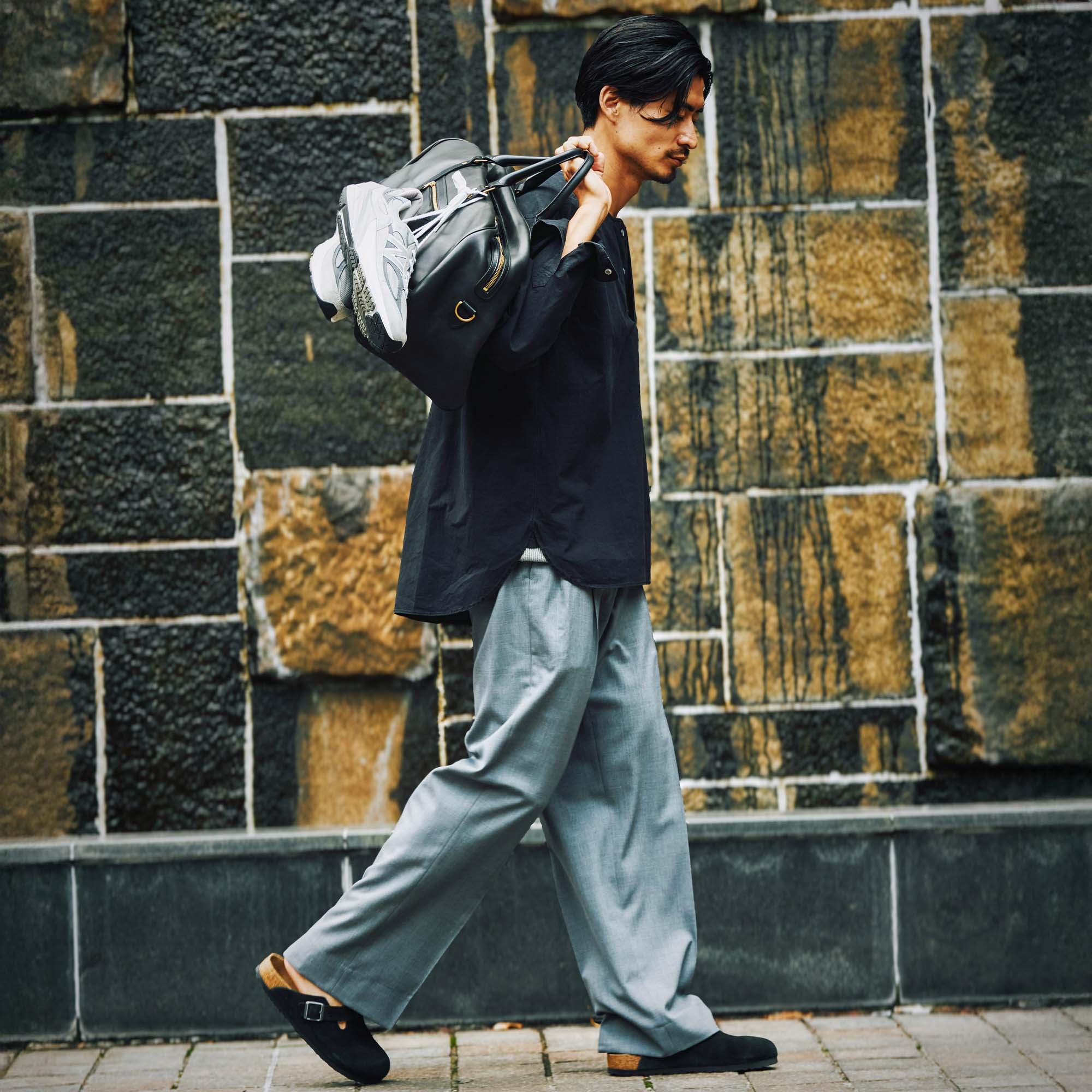 ノーカラープルオーバーシャツ「NOAH」 – GENTLEMAN PROJECTS