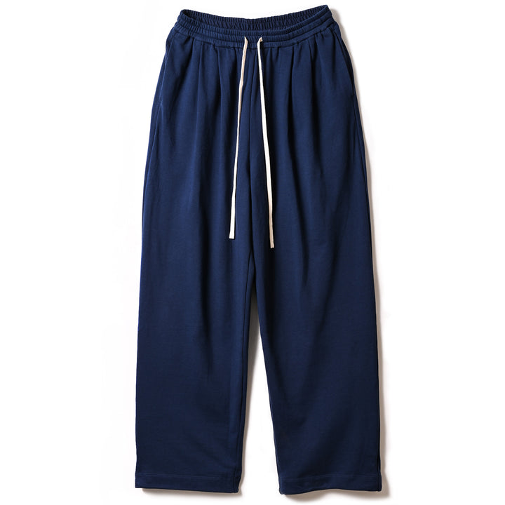 Mini fleece 2-pleat sweatpants "OWEN"