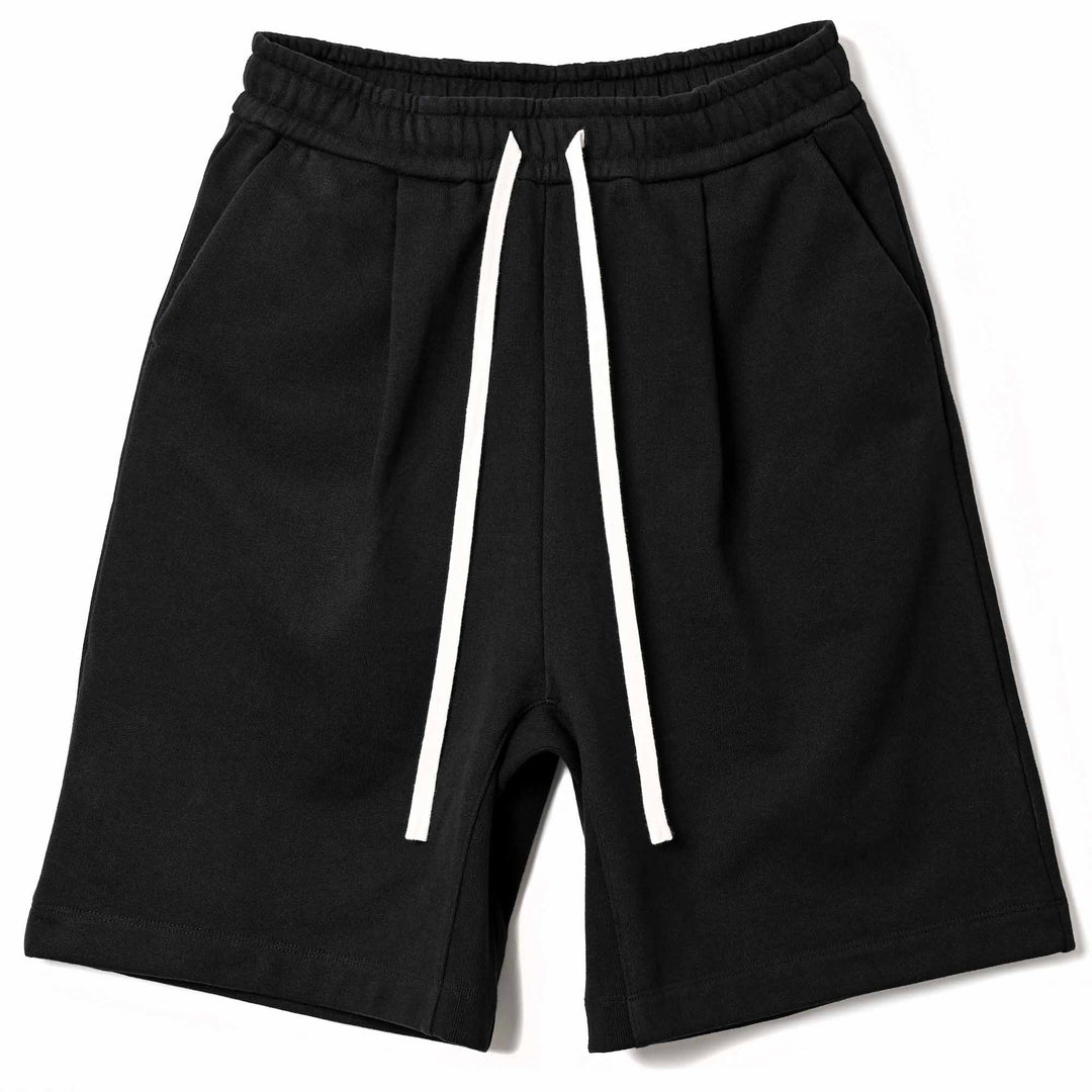 GSC「05 SWEATSHORT」ブラック　フロント　物カット